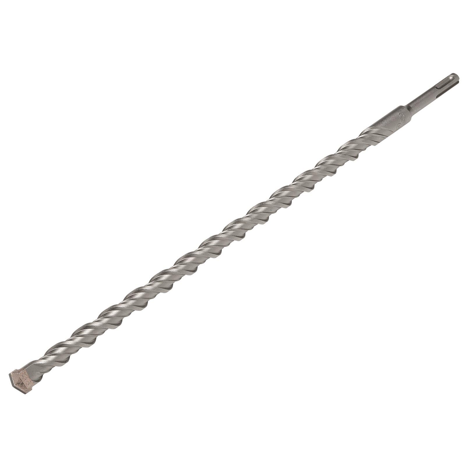 Draper SDS Plus Drill Bit, 18.0 x 450mm - 13872 - Tungsten Carbide Tip, Double Flute, For Concrete, Masonry, Brick, Stone, Granite