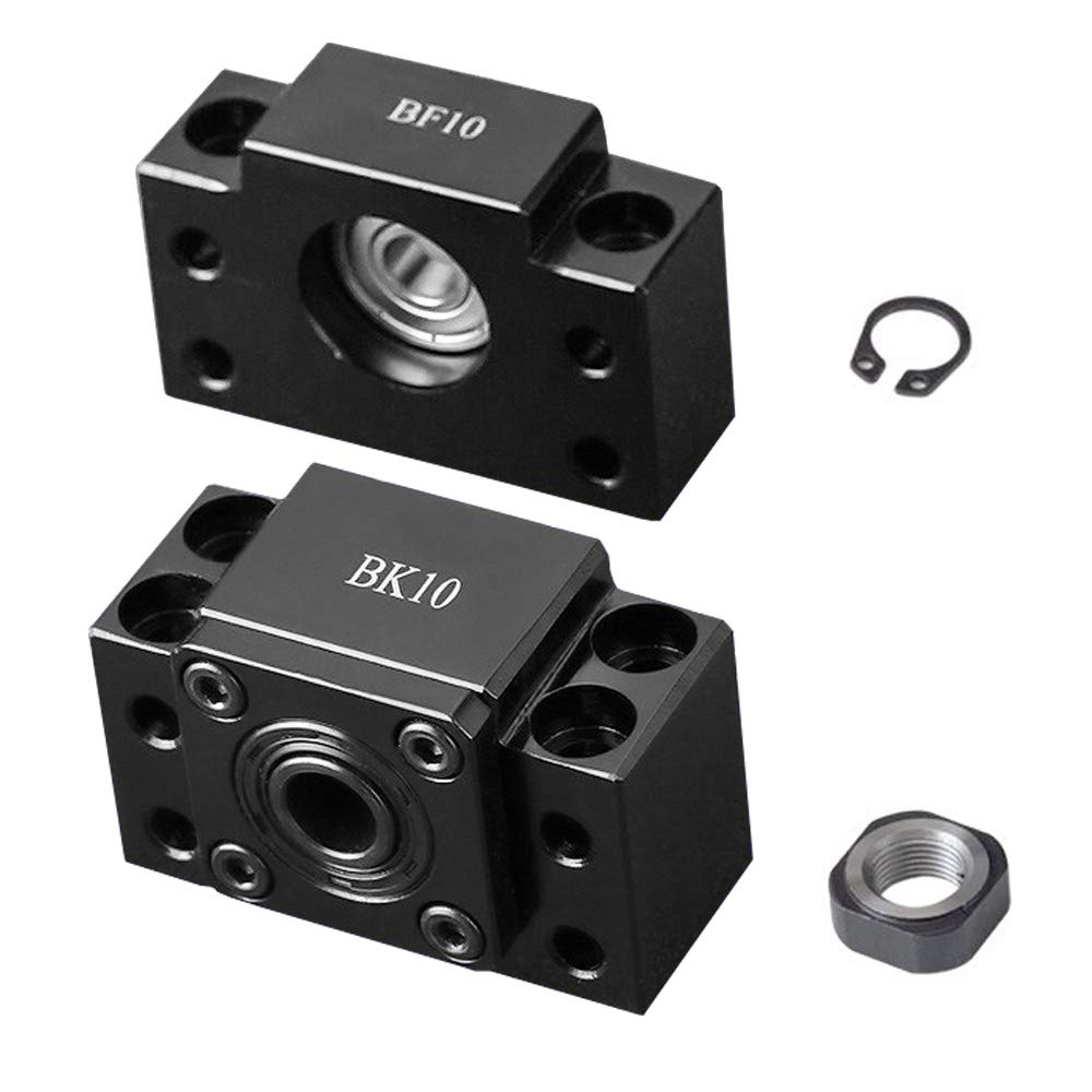 Befenybay Standard End Supports 1PCS BK10 + 1PCS BF10 for CNC Machine Parts SFU1204 Ball Screw — image 1