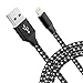 Ofuca Lightning Cable, 3Pack 3FT Nylon Braided Charging Cable Cord Charger for iPhone 8/8 Plus / 7/7 Plus / 6s Plus / 6s / 6 Plus / 5s / 5c / 5 / SE/iPad Pro/and More