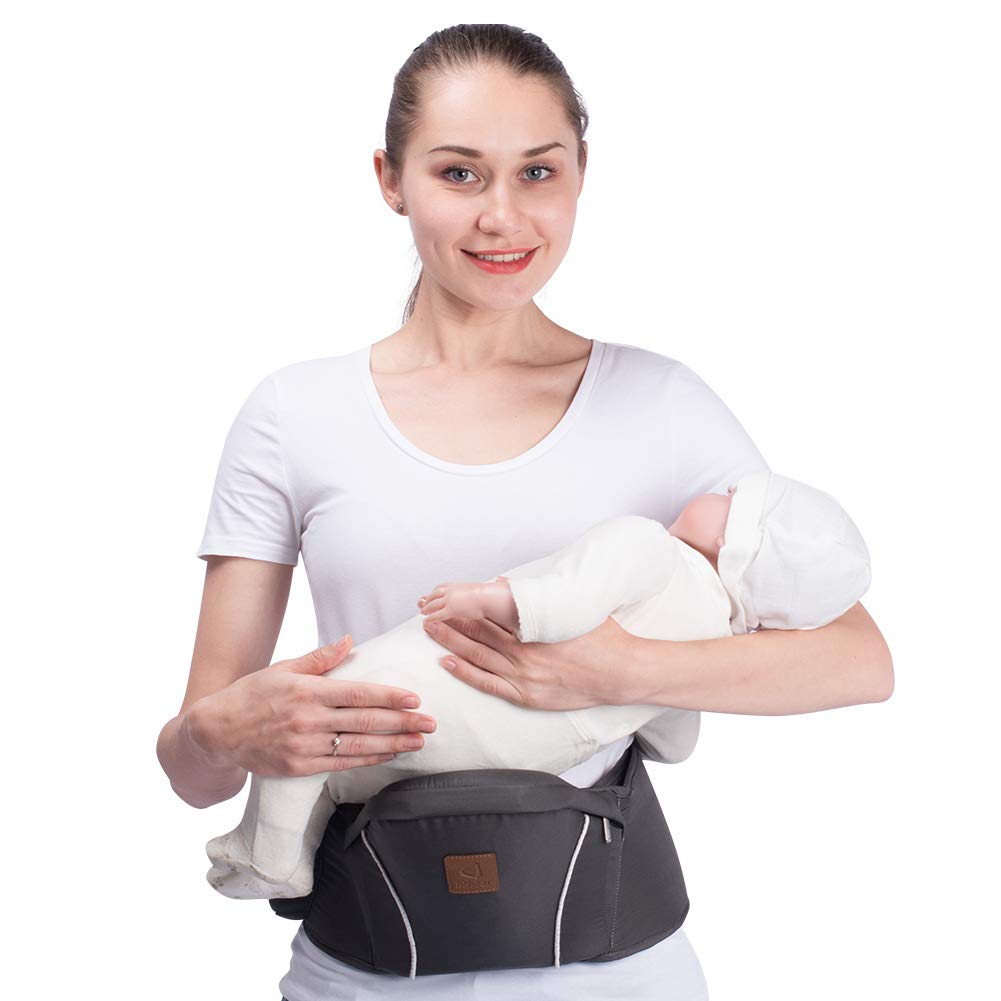 Bebamour Baby Carrier Newborn Front and Back Carry Baby Newborns to Toddler Baby