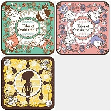 Amazon 一番くじ テイルズ オブ ゼスティリア ザ クロス テイルズ オブ ベルセリア F賞 ガーゼタオル 全3種各1個セット アニメ 萌えグッズ 通販