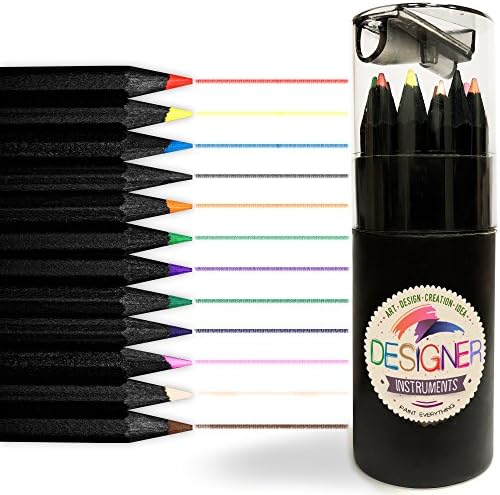 Colored Pencils - Drawing Pencils - Art Pencils - Coloring Pencils - Colored Pencil Set – Multi Erasable Bright Small Colored Pencils For Kids Girls Boys – Colored Pencil Box With Pencil Sharpener