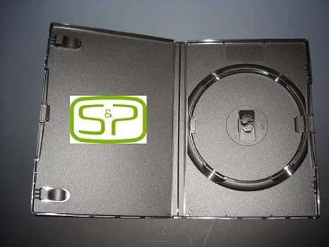 AMARAY - Cajas para DVD (para 1 Disco, 25 Unidades): Amazon.es: Electrónica