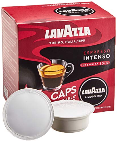 Lavazza A Modo Mio Eco Kaffeekapseln - Espresso Intenso - kompostierbar - 6 x 16 Kapseln - 6er Pack (6 x 120g)