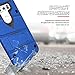 ZIZO Bolt Series LG V30 Case Military Grade Drop Tested with Tempered Glass Screen Protector, Holster LG V35 ThinQ Case Blue Black