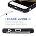 BENTOBEN iPhone 6 Case, iPhone 6S Case, 2 in 1 Cool Slim Hybrid Hard PC Cover Laminated with Carbon Fiber Chrome Anti-Scratch Shockproof Protective Case for iPhone 6/iPhone 6S (4.7 inch), Black