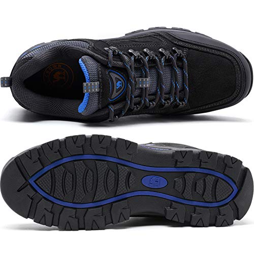 CAMEL CROWN Men's Hiking Shoes LowCut Breathable Leather Casual Style