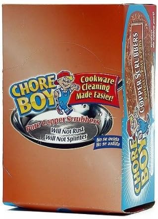 Chore Boy Copper Scrubber 36 Pieces Per Box.