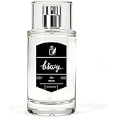 BSWY Fragrance for Him 75ml/2.54 fl. oz. - Bold & Fiery Spicy Scent - Distinctive Woody Trail with Creamy Vanilla - Masculine Signature Cologne for Evening Wear