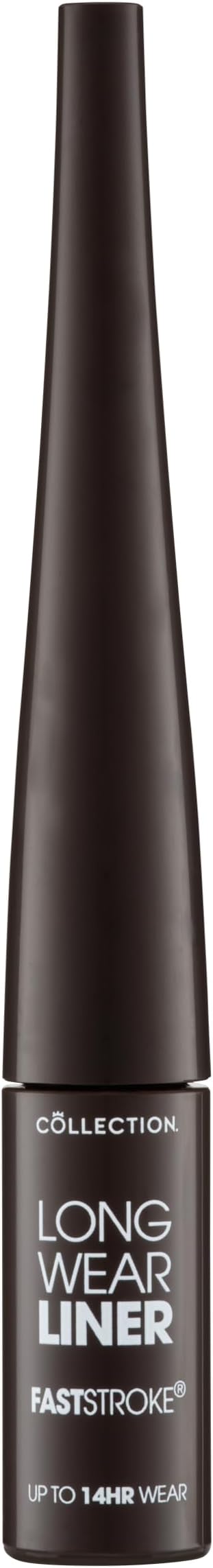 Collection Fast Stroke Liquid Eyeliner Brown 14-Hour Wear Intense Colour 4ml