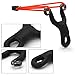 FREEHAWK High Velocity Hunting Slingshot, Hunting Slingshot with 2Pcs Rubber Bands and Premium Grip Slingshot for Adult Leisure Outdoor Hunting Competition of Fowling and Fishing Sling Shot (Black)