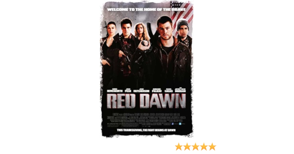Amazon Com Red Dawn 12 11 X 17 Movie Poster Style A Lithographic Prints Posters Prints