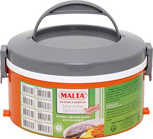 Marmita Térmica 1 prato 2 divisões Malta