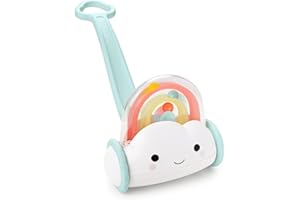 Skip Hop Sit to Stand Learning Push Toy, Silver Lining Cloud
