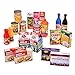 FUN LITTLE TOYS 128 pcs Play Food for Kids Kitchen, Pretend Food Plastic Food Toy for Toddlers