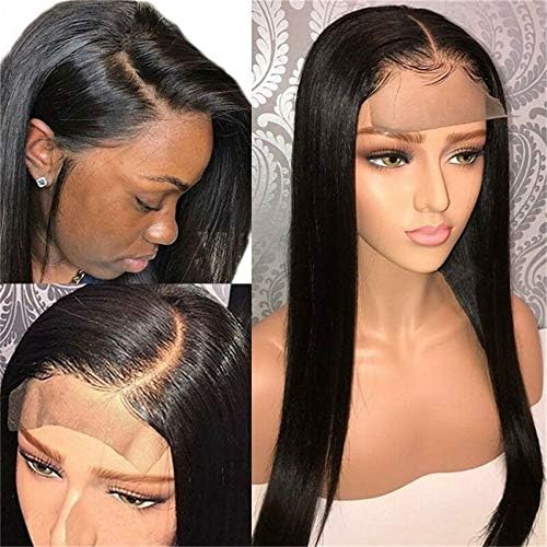 Halo Lady Body Wave Wig Long Human Hair Lace Front Wigs For Black Women 4X4 Lace Closure Wigs Human Hair 100% Cheap (24 inch)