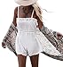 Sewell Women's Chiffon Polka Dot Kimono Cardigan Long Blouses Bikini Covers Up Tops Color6
