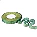 Feyarl Sparkly Green Ribbon 5/8-inch Wide by 50-Yards(2 Rolls X 25yd) Premium Metallic Glitter Ribbon for Christmas, Crafters, Holiday, Home Deco, Gift Wrap, Card Making, Floral Projects (Green)