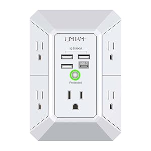 QINLIANF Wall Charger Surge Protector