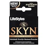 LifeStyles Skyn Non-Latex, 3 Count