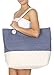 SERENITA Extra Large Cotton Canvas Beach Tote Bag. Shopping Grocery Travel Gym Yoga Pool Shoulder Bag