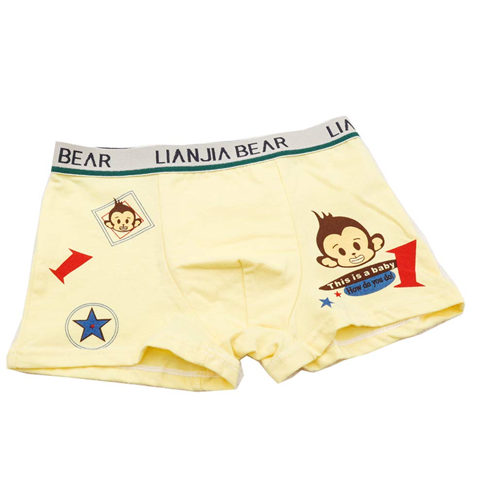 YCandJY Soft Cotton Kids Underwear Cartoon Little Boys Boxer Briefs Mix Color(5/8 Pack) 2-10Y ...