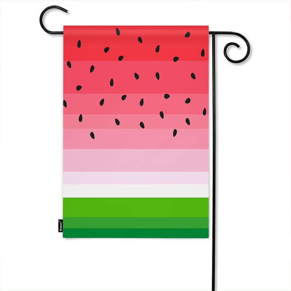Amazon.com : Moslion Watermelons Garden Flag Summer Fruit Watermelon ...