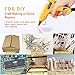 Hot Glue Gun, TopElek Upgraded 15W/25W Dual Temp Mini Glue Gun with 30pcs Glue Sticks, High Temp Melt Glue Gun, Anti-hot Cover for DIY School Craft Projects, Home Quick Repairs, Festival Decoration