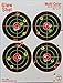 25 and 75 Pack - 4 Bullseye - Reactive Splatter Targets - Tagboard and Adhesive Versions- GlowShot - Multi Color - Gun and Rifle Targets (Tagboard Muti-Color 75 Pack (Non-Adhesive))