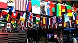 2014 Brazil Fifa World Cup Top 32 Country Teams Bar Bunting Banner Flag