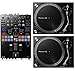 Pioneer DJM-S9 DJ Mixer & (2) PLX-500-K Turntables
