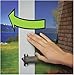 Touch 'n Hold Smooth Door Closer - Single Kit (Black) - Standard-Duty Door Closer with Touch-Button Hold Open Feature & Smooth Closing Motion – for (Medium & Lightweight) Storm, Screen Doors.