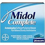 Midol Menstural Complete, Gelcaps, 24 ct