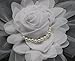 Junxia Pearl Bud Silk Ribbon Flower for Wedding Party Decoration,Bridal Car,Wedding Car Decoration 2 pcs/Set