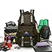 PioneerHiker 50L Hiking Backpack Daypack Water-resistant for Outdoor Camping Travel Sports Army Green