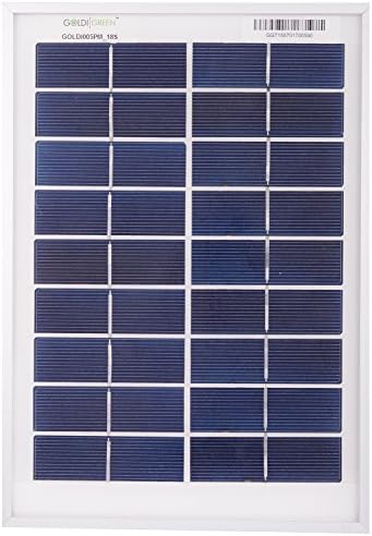 Goldi Green 5 Watt Silicon Solar Panel
