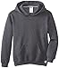 Russell Athletic Athletic Big Boys' Fleece Crew, Hoodie-black Heather, XL