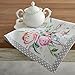 Maison d' Hermine Cloth Napkins Set of 4 100% Cotton Everyday Reusable Square Napkins Cloth Washable, Dinner, Party, Wedding, Restaurant, Spring/Summer (Champ De Mars, 20