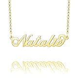 Q&Locket Natalie Name Necklace Personalized