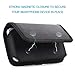 for iPhone 8 7 Belt Holster Case, miadore Premium Nylon Horizontal Belt Clip Pouch Magnetic Flap Phone Holder Elastic Side with Safety Loops for iPhone 6 6S (Only with Naked Phone or Ultra-Slim Case)
