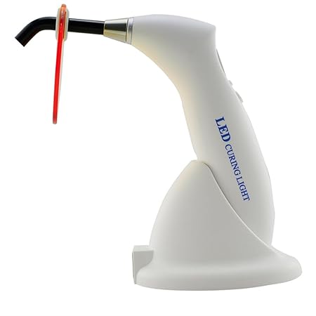 carejoy 5W drahtlose kabellose LED-kurierende helle Lampe 1500mW / cm², konstante Lichtintensität, automatische Abschaltung