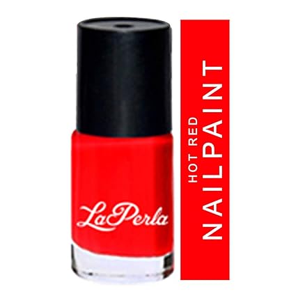 La Perla Hot Red Nail Paint
