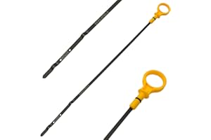 FBLOWMOD BA5Z6750A Engine Oil Dipstick Indicator, Compatible with Ford Edge, Explorer, Flex, Lincoln MKS/MKT/MKX/MKZ, Fusion, Taurus, Mercury Milan/Sable Engine Oil Fluid Level Dip Stick Replace 917-369