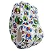 Reusable All-in-one AIO Baby Cloth Diaper One Size Fit 10-33 Lbs (Elephant)