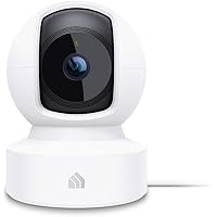 Kasa Indoor Pan/Tilt Smart Home Camera, 1080p HD Security Camera Wireless 2.4GHz with Night Vision, Motion Detection for…