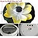 Firefly Trendy Hip Unique Waterproof Solar Floating LED Lotus Light, Color-changing Flower Night Lamp /Pond /Garden/house Lights for Pool /Party Fancy Ideal Novel Creative Gift for Christmas (MULTI, 1)