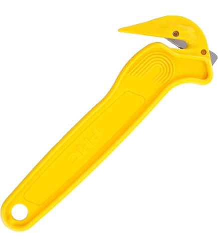 CB100 Box Cutter - Concealed Blade Safety Cutter With Flowthrough Technology | Ergonomic Ambidextrous Utility Knife