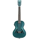 Kala KA-JTE Archtop Acoustic-Electric Tenor Ukulele, Brooklyn Green