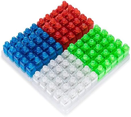100 Pack Bright LED Finger Lights Light up Toys Party Favor (Mixed Color)