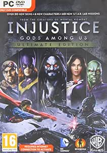 Amazon Com Injustice Gods Among Us Ultimate Edition Pc Dvd Uk Import Video Games